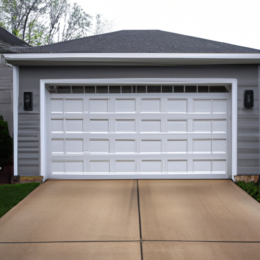 Suburban home in Wyckoff, NJ with a closed sectional garage door visible, overcast daylight.